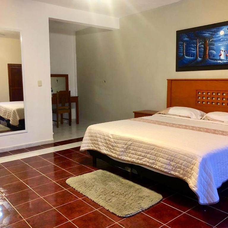 Casita Maya Bacalar - Habitación Doble con vistas al lago - 1 o 2 camas - 3