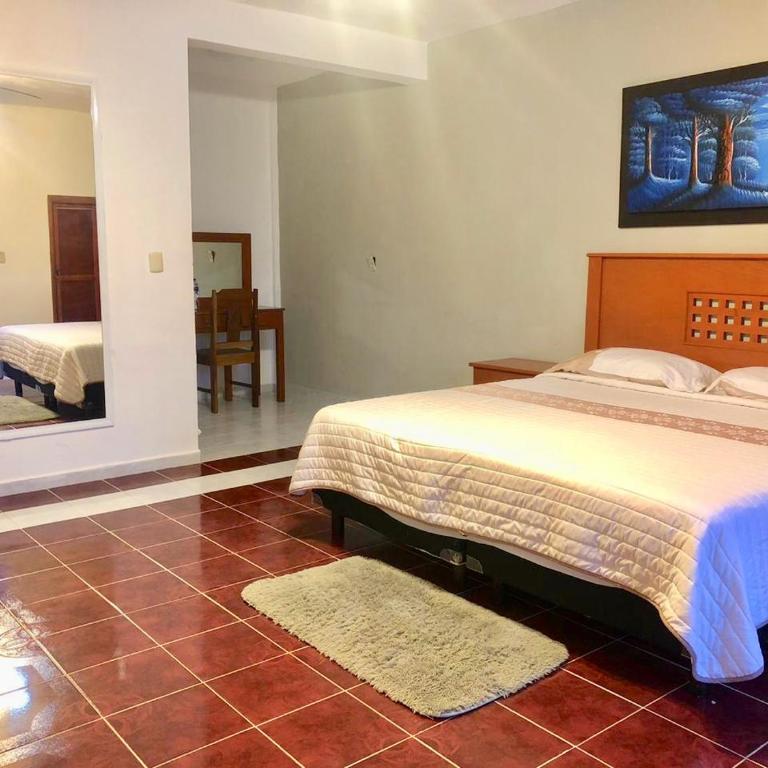 Casita Maya Bacalar - Habitación Doble con vistas al lago - 1 o 2 camas - 2