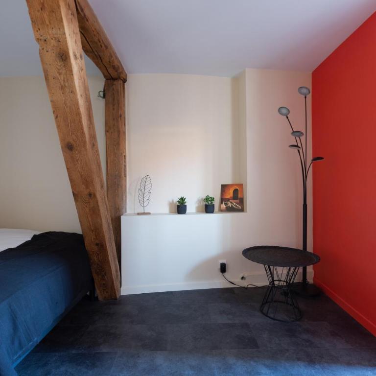 1834&Spa Colmar - Studio - Feu - 1