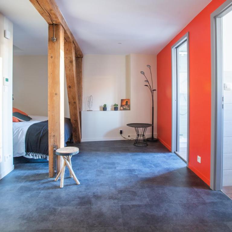 1834&Spa Colmar - Studio - Feu - 3