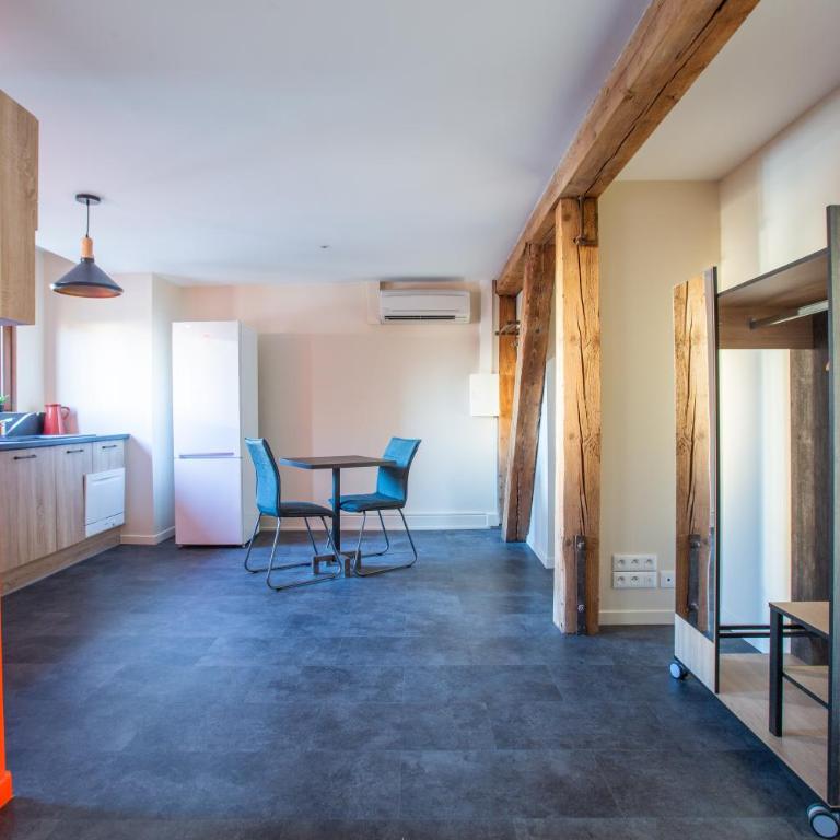 1834&Spa Colmar - Studio - Feu - 6