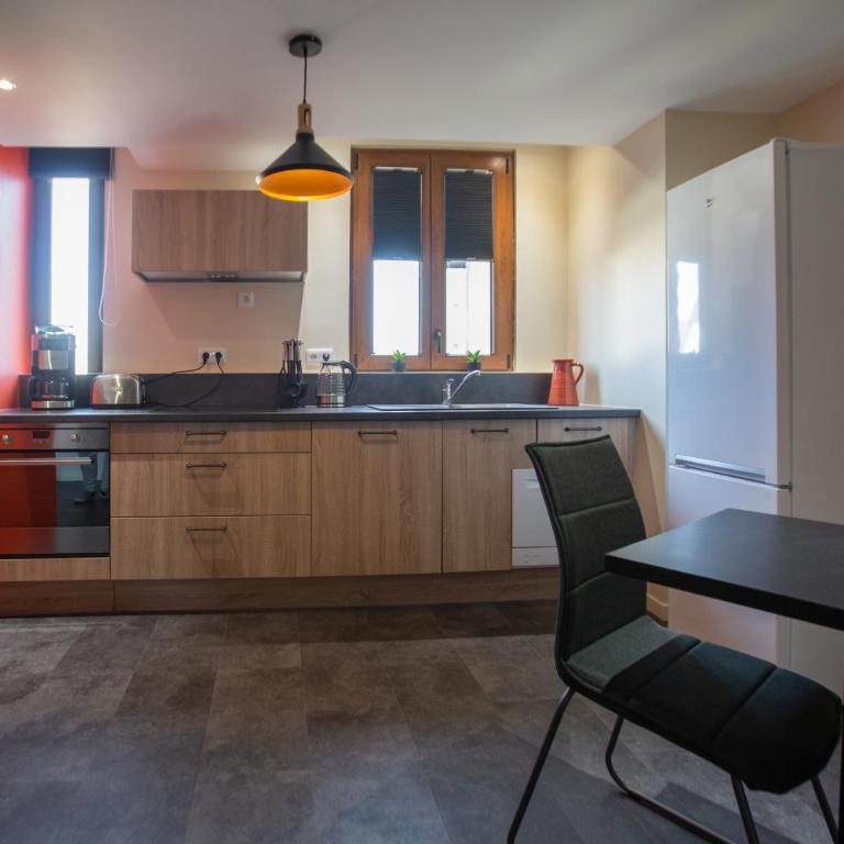 1834&Spa Colmar - Studio - Feu - 7