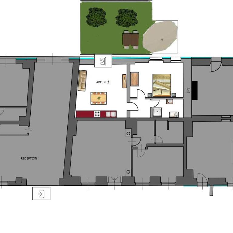 Villa Colli Storici - Appartamento con 1 Camera da Letto - 1