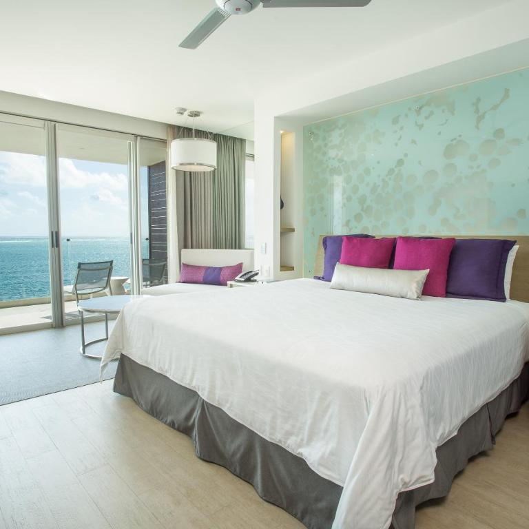 Breathless Riviera Cancun Resort & Spa - Adults Only - All inclusive - Xhale Club Junior Suite Ocean Front King - 3