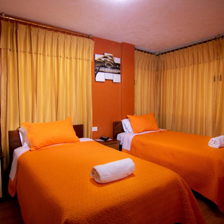Hostal Alpachaca - New Quito Airport - Habitación Doble - 2 camas - 1