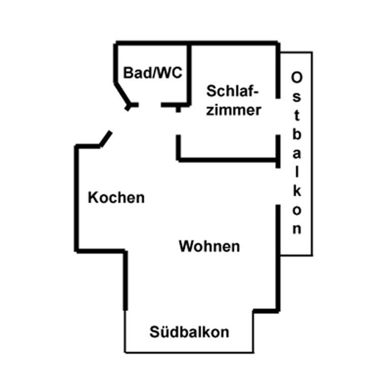 Ferienwohnung Lisi Hartmann - Apartment mit 1 Schlafzimmer - 16