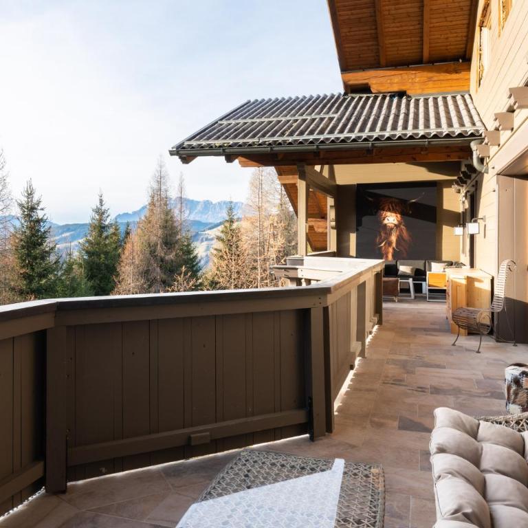 Designferienhaus Luxus Bergchalet XXL Ski In-Out Snow Space Wagrain Flachau - Deluxe Villa - 54