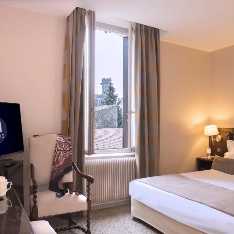 Hôtel Le Donjon - Cœur de La Cité Médiévale - Chambre Double Supérieure - 4