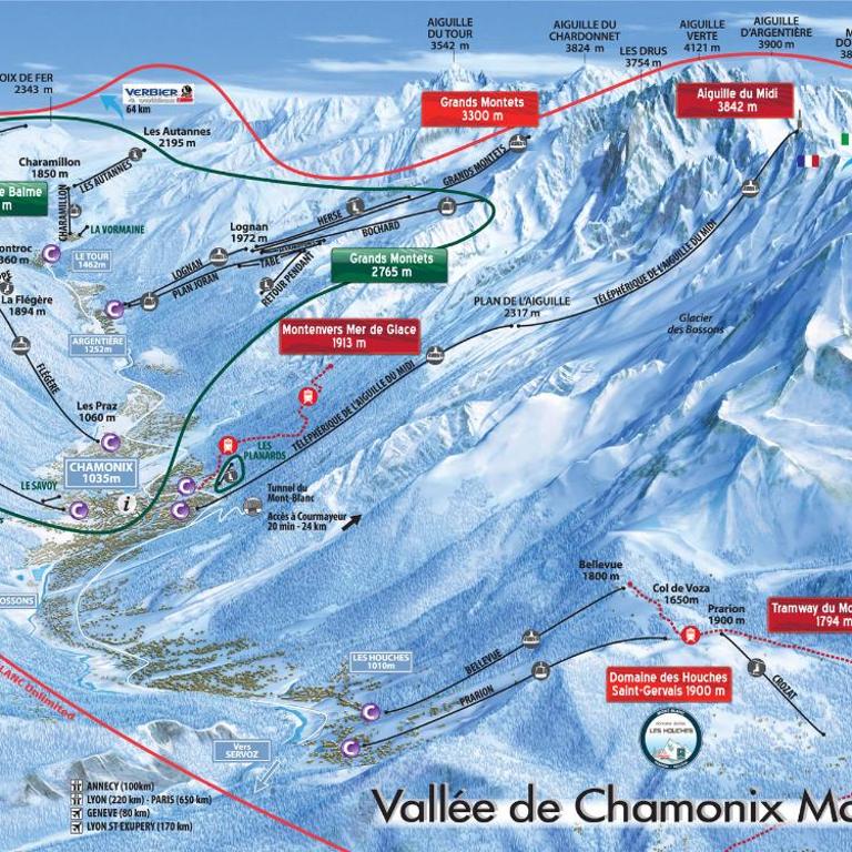 Duplex Chamonix Les Grands Montets - Appartement 2 Chambres - 36