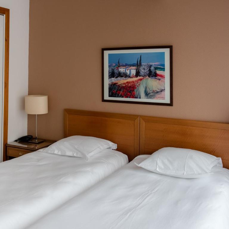 Cit'Hotel Criden - Chambre Lits Jumeaux - 2