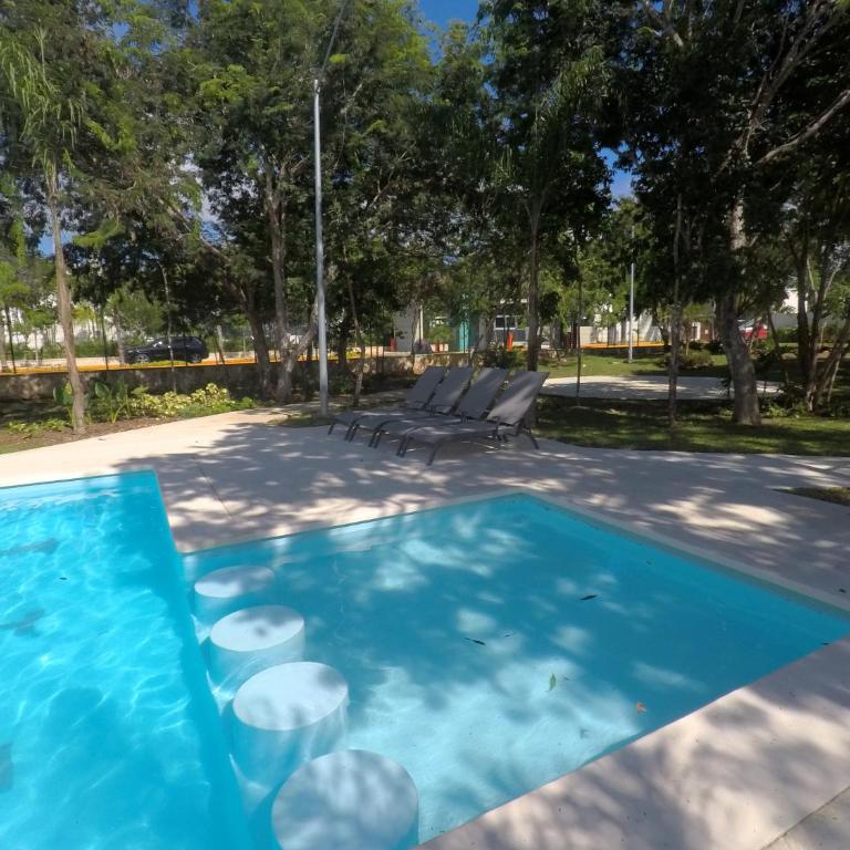 PlayaTurquesa Moderna Casa C/R Auto a 9 min 5ta ave - Casa Unifamiliar de 3 dormitorios - 3