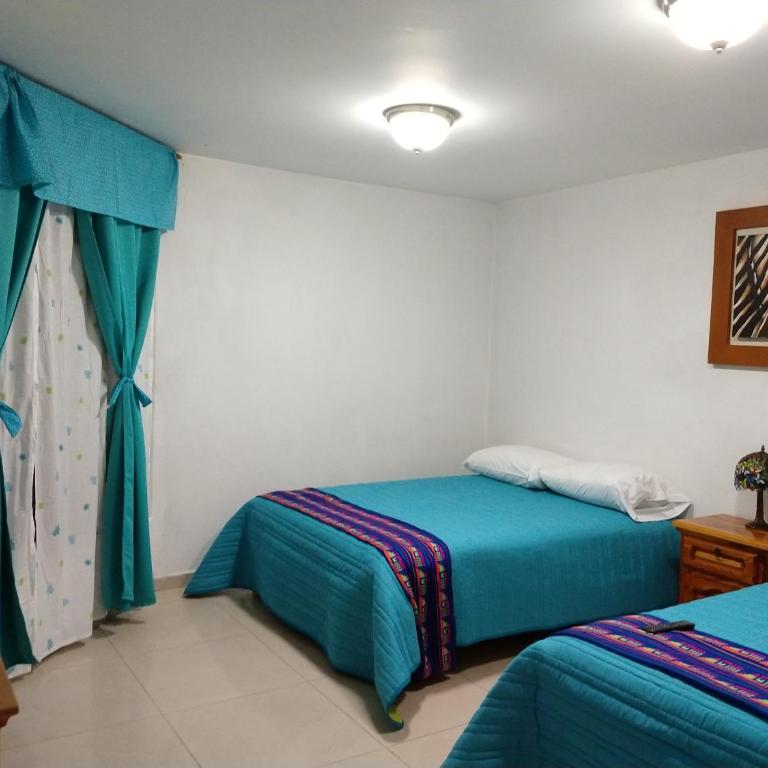 Casa Culhuac - Habitación Doble - 2 camas dobles - 7