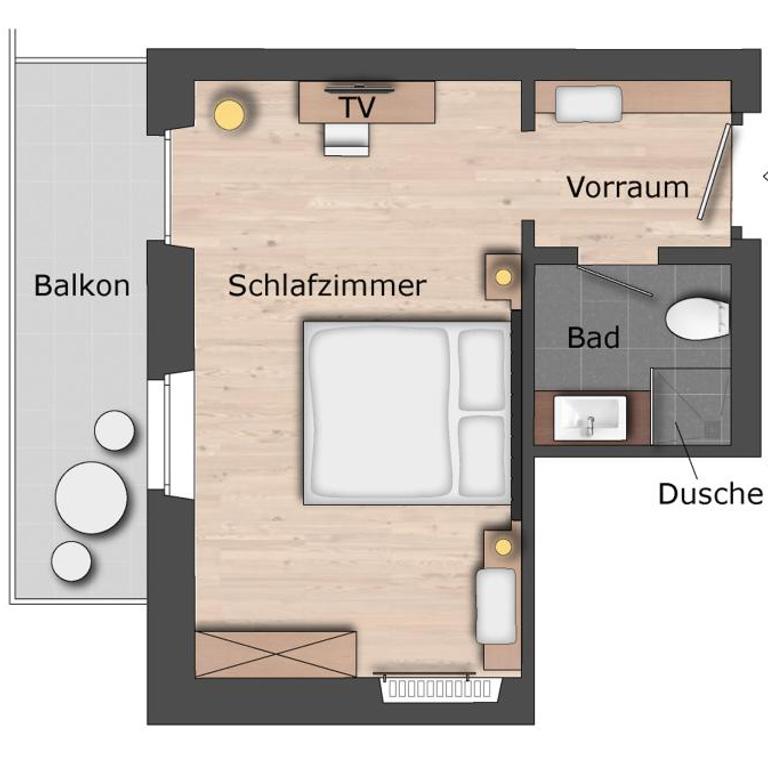 Villa Postillion am See - Superior Doppelzimmer mit Balkon und Seeblick - 13