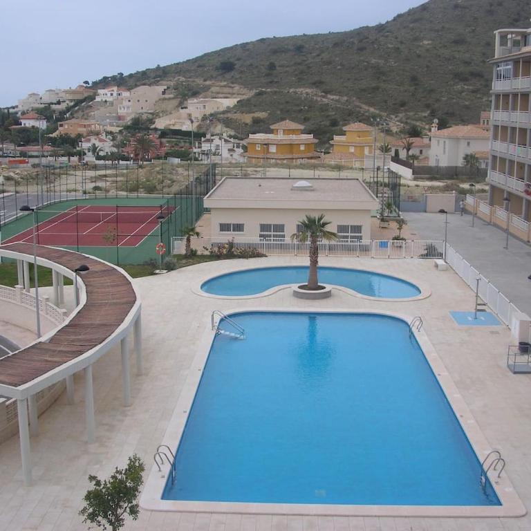 2 dorm.A/A.Vista mar.WiFi.Gym.Sauna.Terraza.Parking. - Apartamento - 15