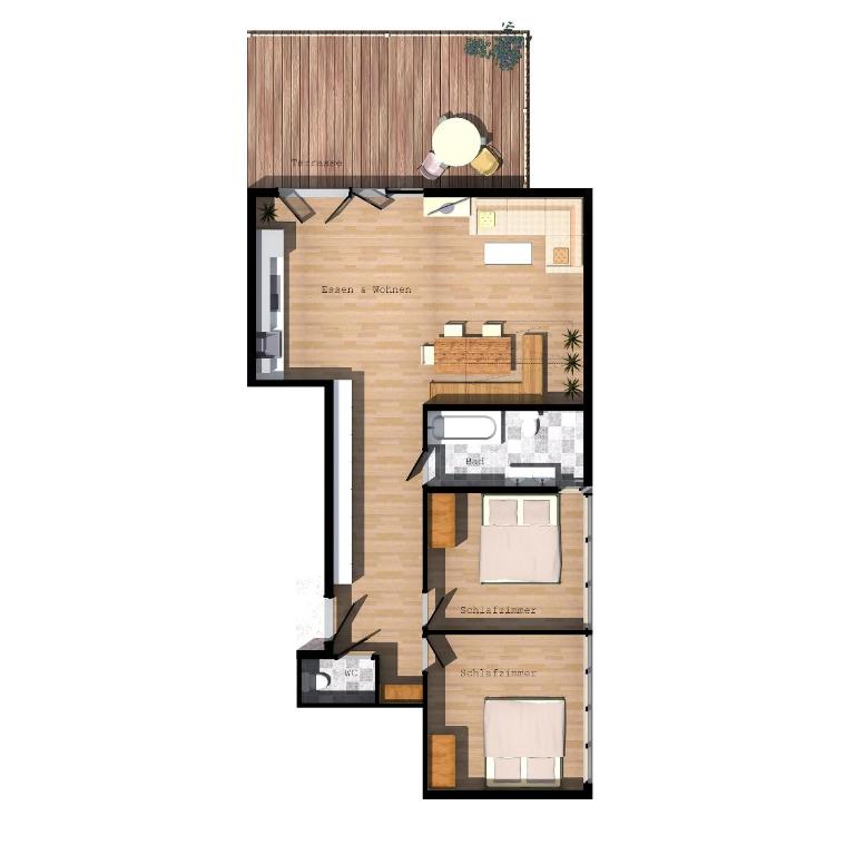 Appartements Kornberg Gütl - Apartment mit 2 Schlafzimmern - 23