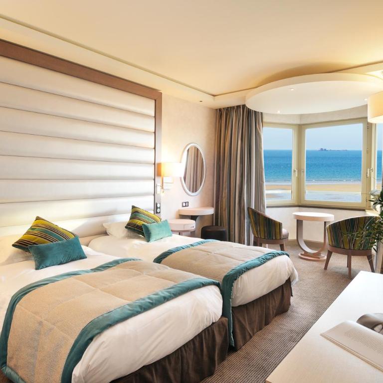 Grand Hôtel Des Thermes - Chambre Double Grand Large avec Vue sur Mer - 3