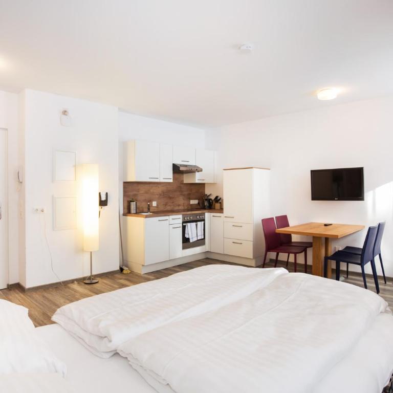 Apartments Leipziger Hof - Apartamento de 1 dormitorio (cama y sofá cama de 160x200) - 5