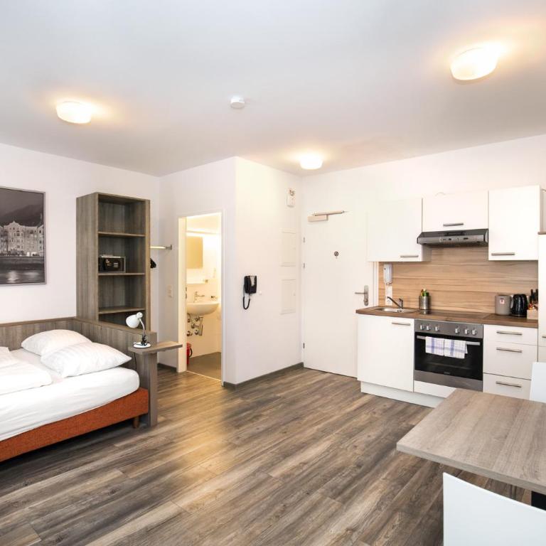 Apartments Leipziger Hof - Apartamento Estudio (cama de 120x200) - 1