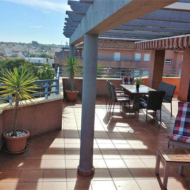 ÁTICO TERRAZA 65m. Playa, piscina, A/C, Wifi - Apartamento - 45
