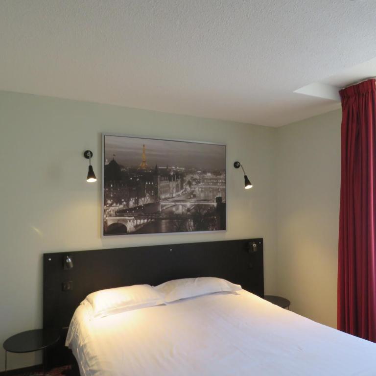 CIT'HÔTEL LE DAV Clermont-Ferrand Centre - Chambre Double Classique – Côté Rue - 5