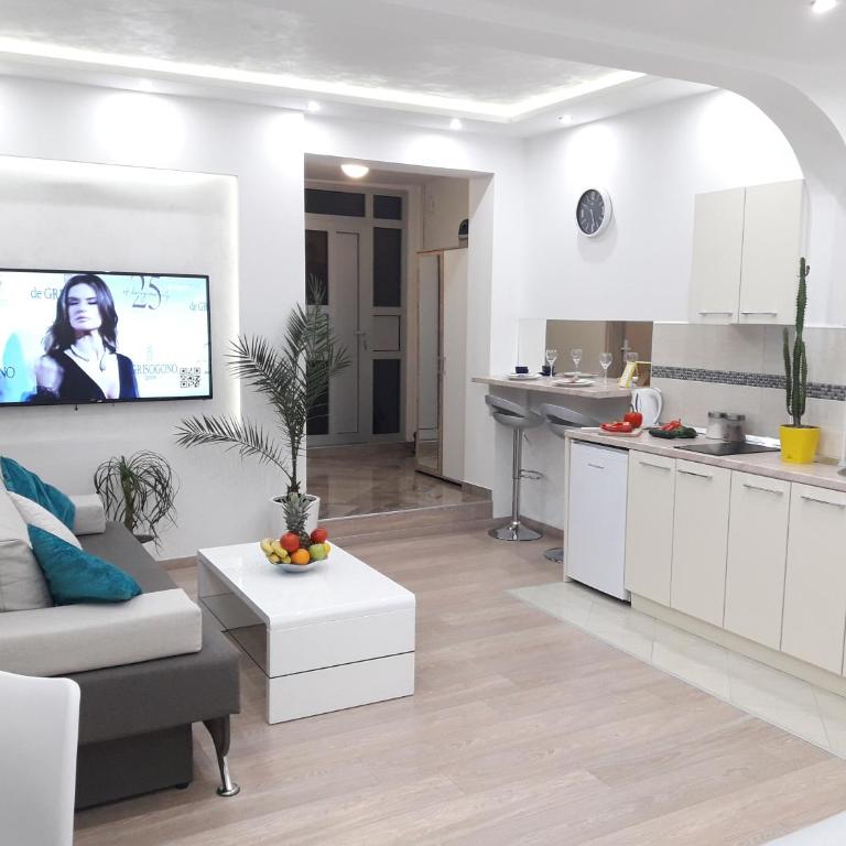 Abbazia Apartments Free Parking Near Center and Vrbas River - Studio Apartman - 11