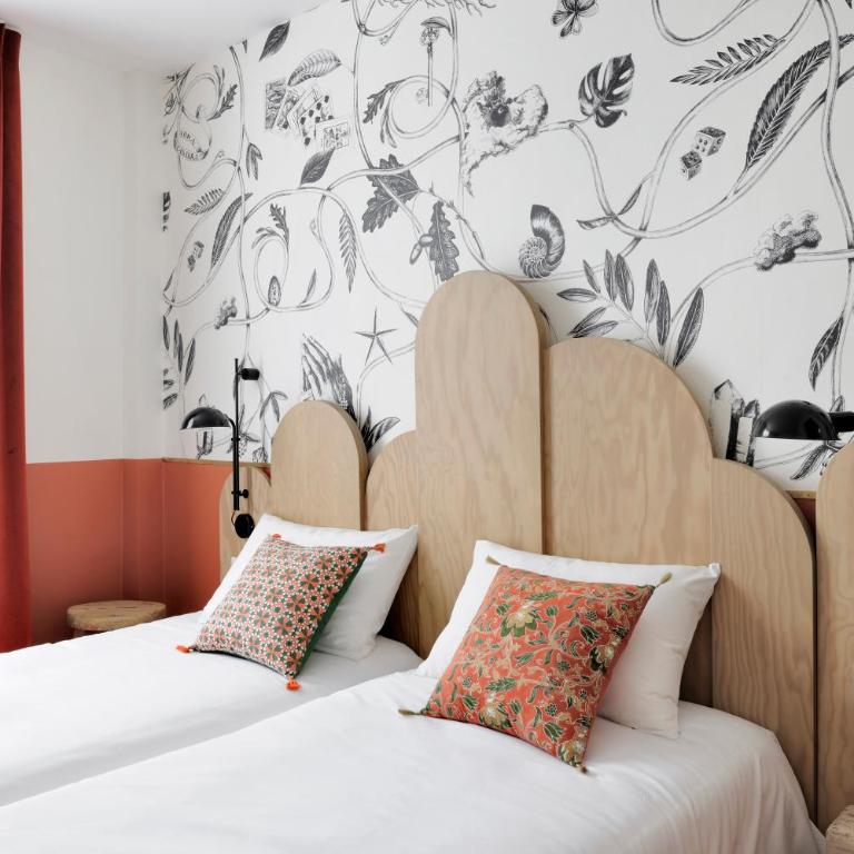 Caulaincourt Montmartre by Hiphophostels - Chambre Lits Jumeaux Deluxe - 1