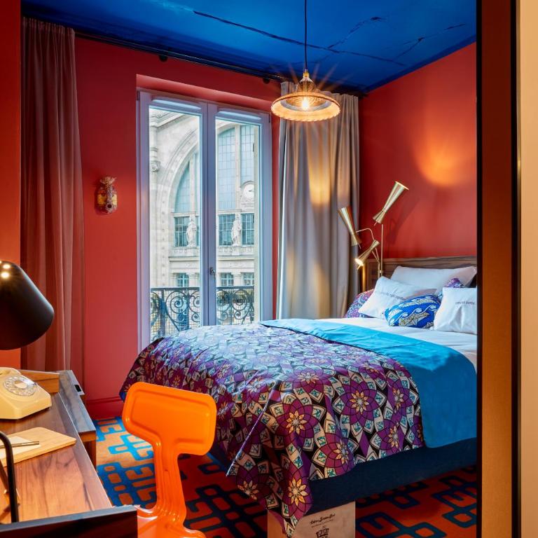 25hours Hotel Terminus Nord - Hébergement Moyen avec Balcon - Vue sur Paris - 7