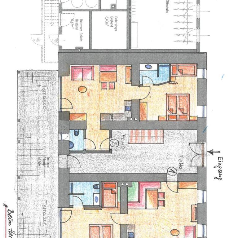 Hotel Brunnwirt - Apartment mit Terrasse - Nebengebäude - 4