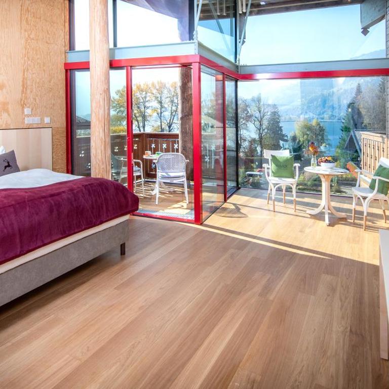 Der Erlhof Restaurant & Landhotel - Deluxe Doppelzimmer - Erlhof Panorama - 4