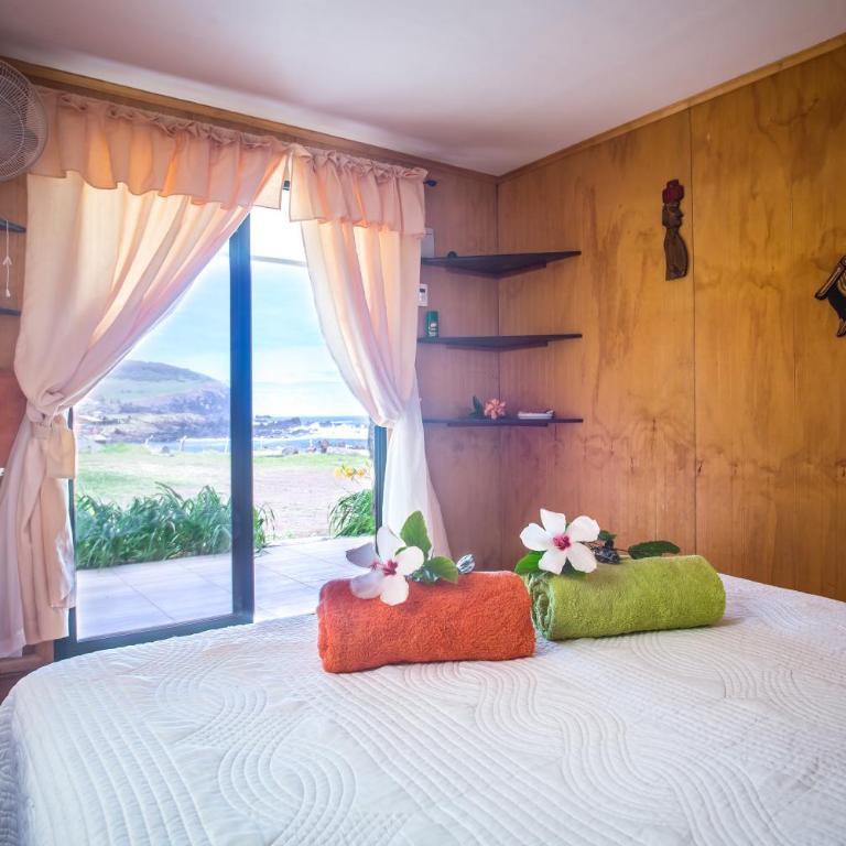 Cabañas & Hostal Tojika - Habitación Doble con vistas al mar - 7