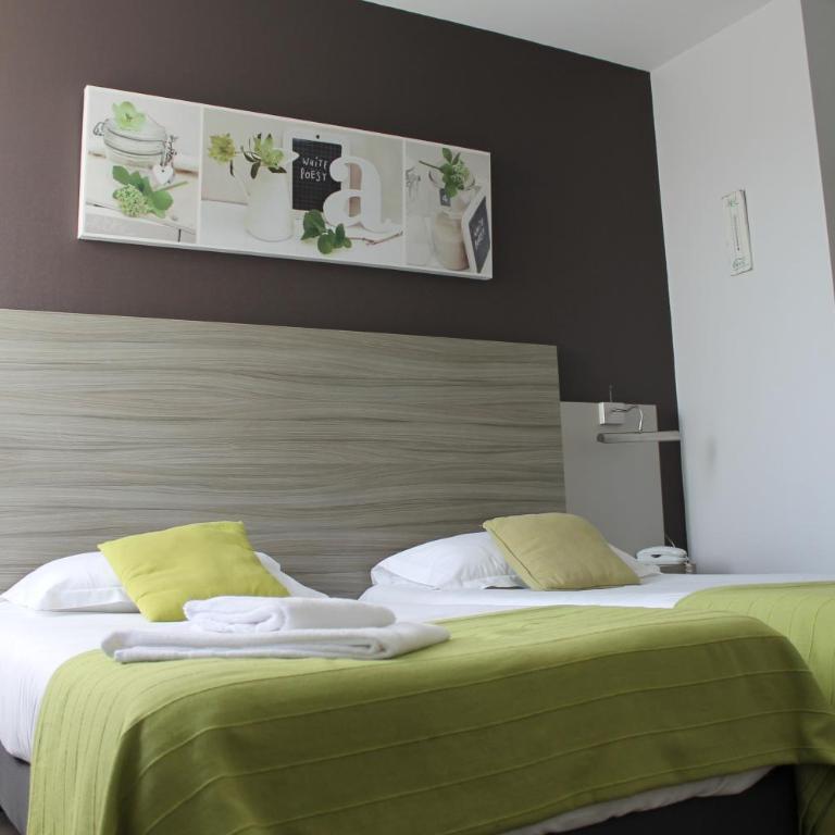Hôtel du Centre - Chambre Lits Jumeaux - 4