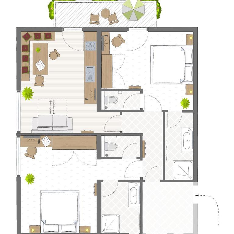 Gästehaus Toferer - Deluxe Apartment - 1