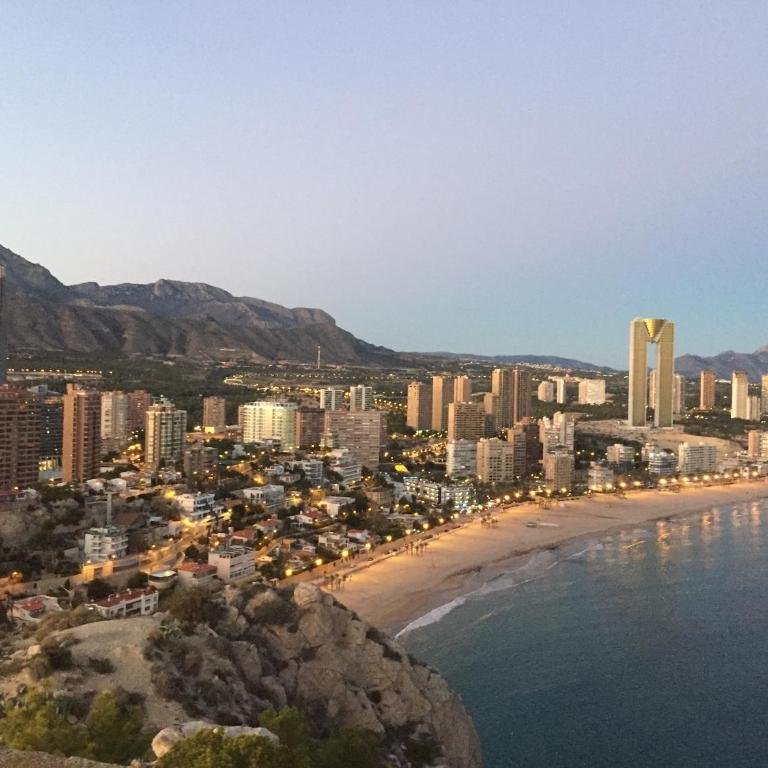2 dorm.A/A.Vista mar.WiFi.Gym.Sauna.Terraza.Parking. - Apartamento - 14