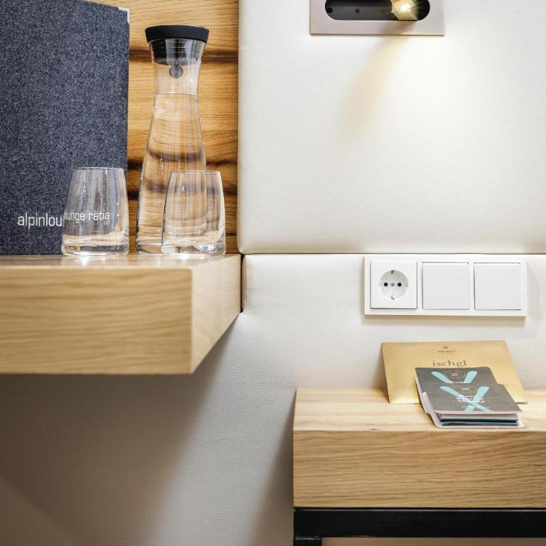 Alpinlounge Rätia Appartements - Apartment mit Einzelbett im Untergeschoss (keine Aussicht) - 4