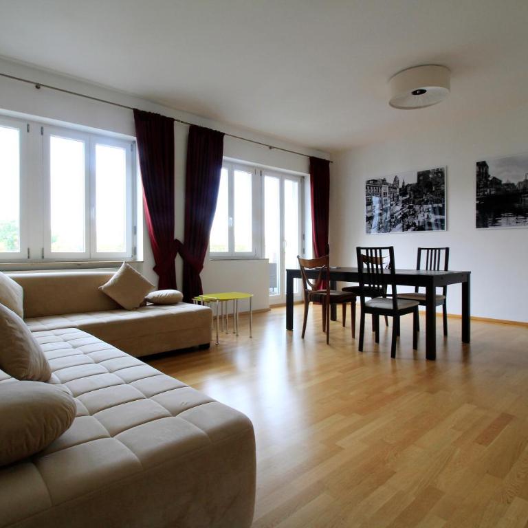 Luxury city apartment - view of river and castle - Apartment mit 2 Schlafzimmern - 12