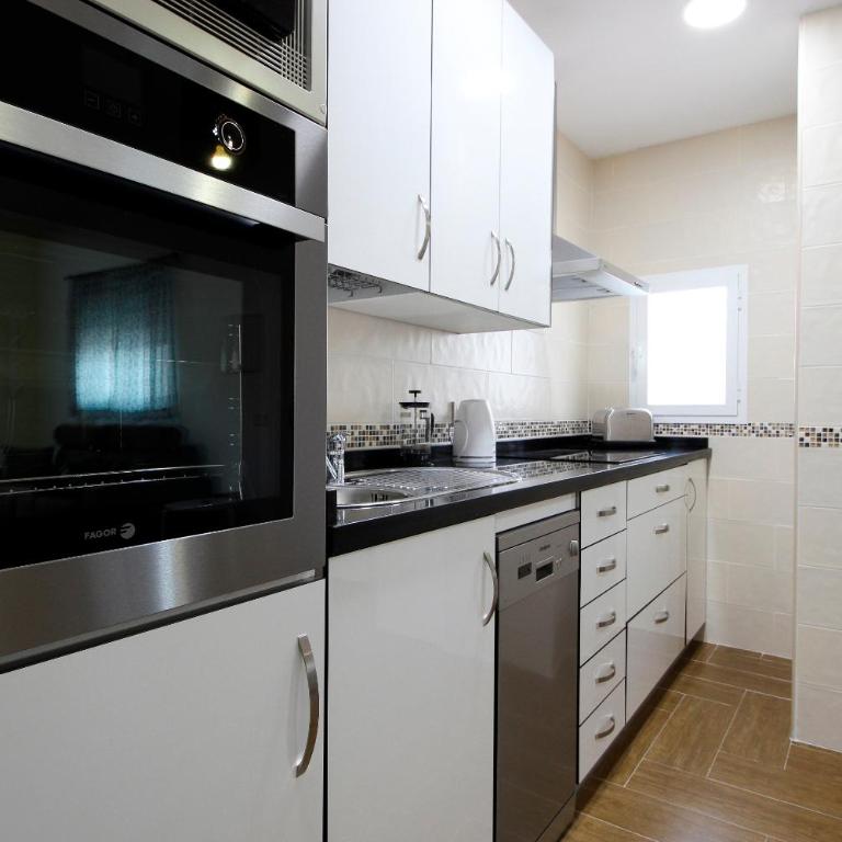 Palacios 6, nuevo, playa, barrio tranquilo, todos los servicios, PA - Apartamento de 1 dormitorio con aparcamiento - 8