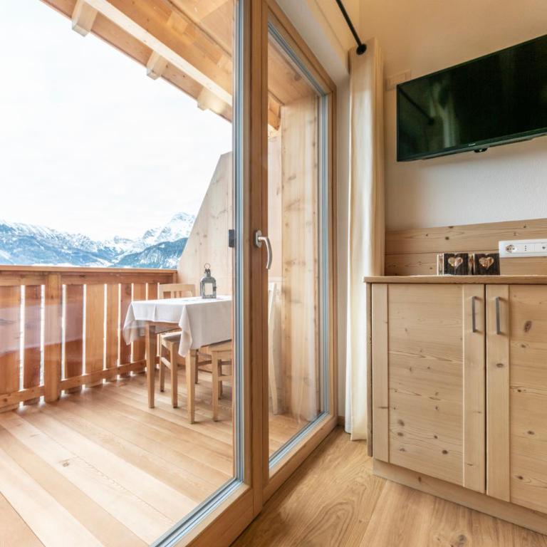 agriturismo Lüch Picedac - Apartment mit Blick auf die Berge - 11