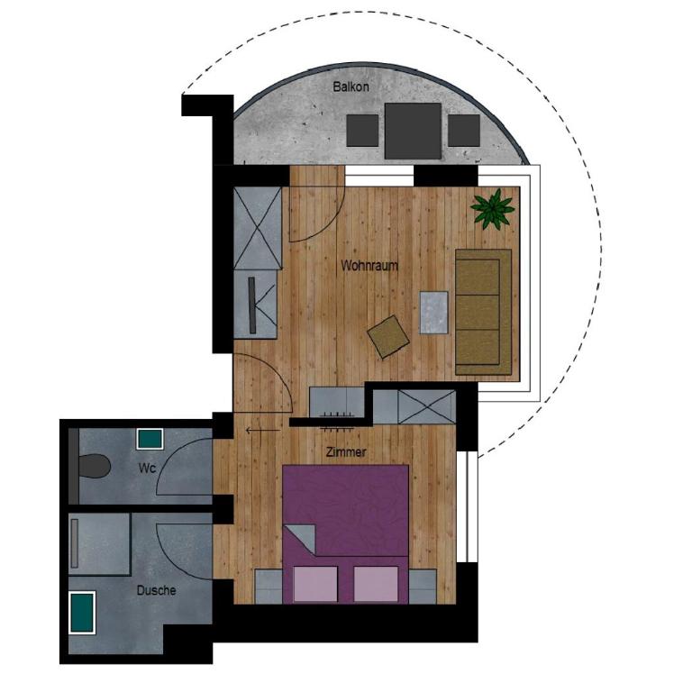 Hotel Garni Bergwelt - Suite - 6