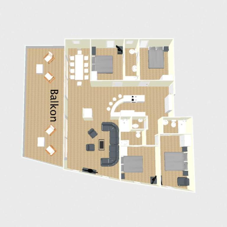 Aparthotel Zell am See (Contactless Check-In) - Penthouse-Apartment mit Terrasse - 20