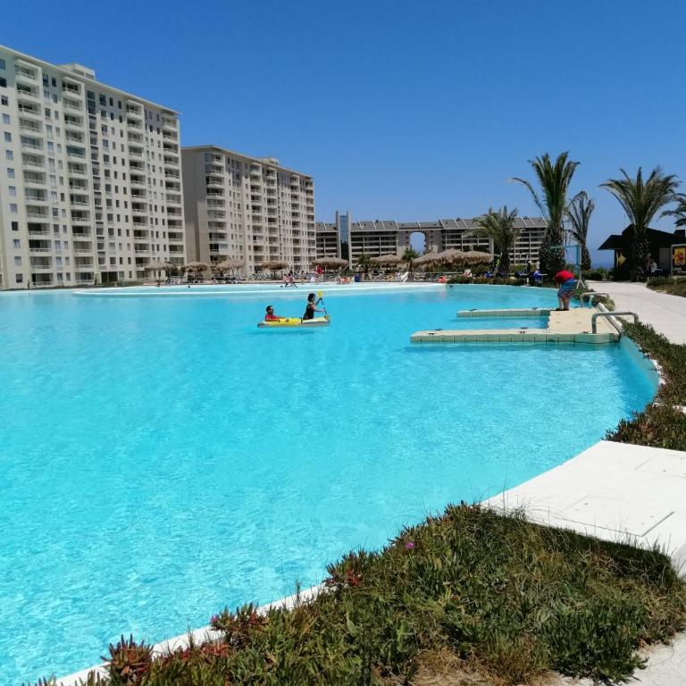 Laguna Bahía Algarrobo edificio Océano 406 - Apartment - 5