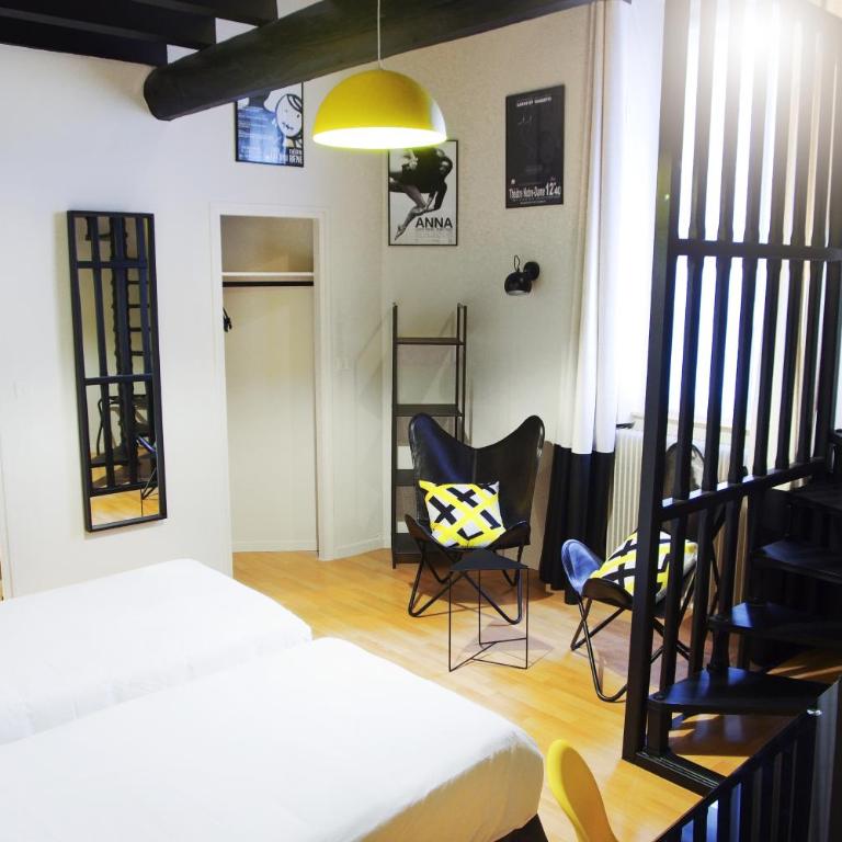 Hotel Le Magnan - Chambre Familiale avec Mezzanine - 9