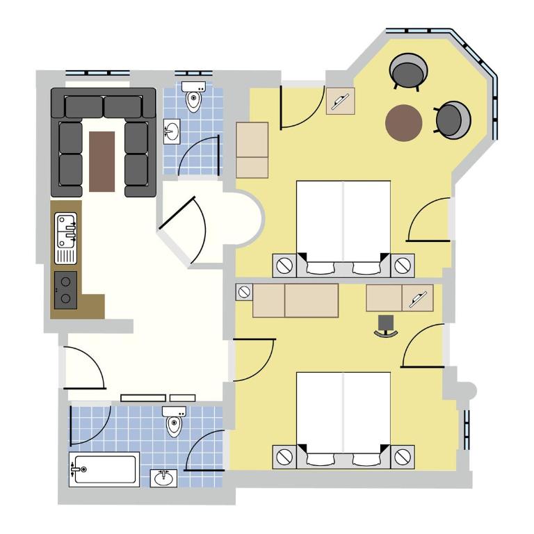 Landhaus Anja - Apartment mit 2 Schlafzimmern - 2