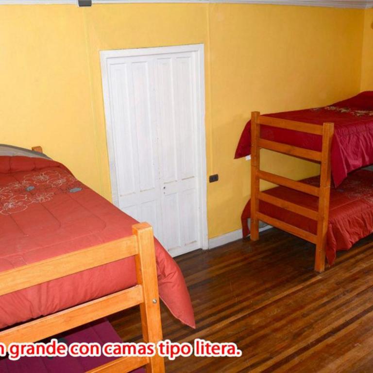Hostal Kuyen - Cama en habitación compartida mixta de 8 camas - 1