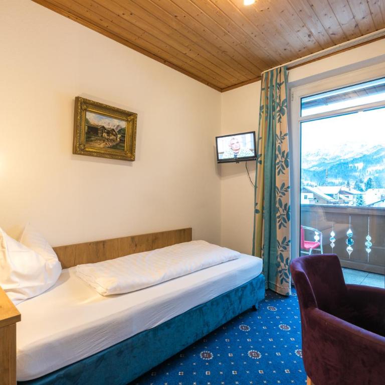 Hotel garni Almenrausch und Edelweiss - Comfort Einzelzimmer - 2