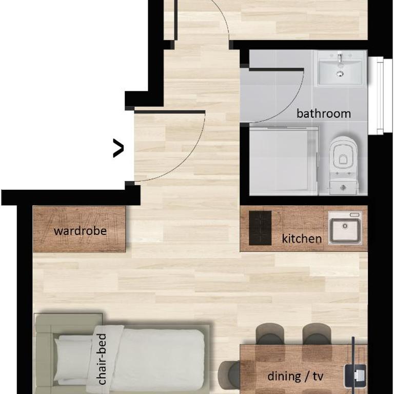 Dvori Apartments 8C - One-Bedroom Apartment - 10