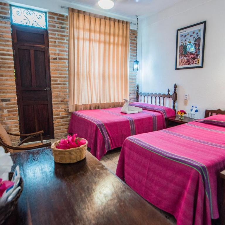 Hotel Villa del Mar Tradicional - Habitación Estándar con balcón - 2 camas dobles - 3
