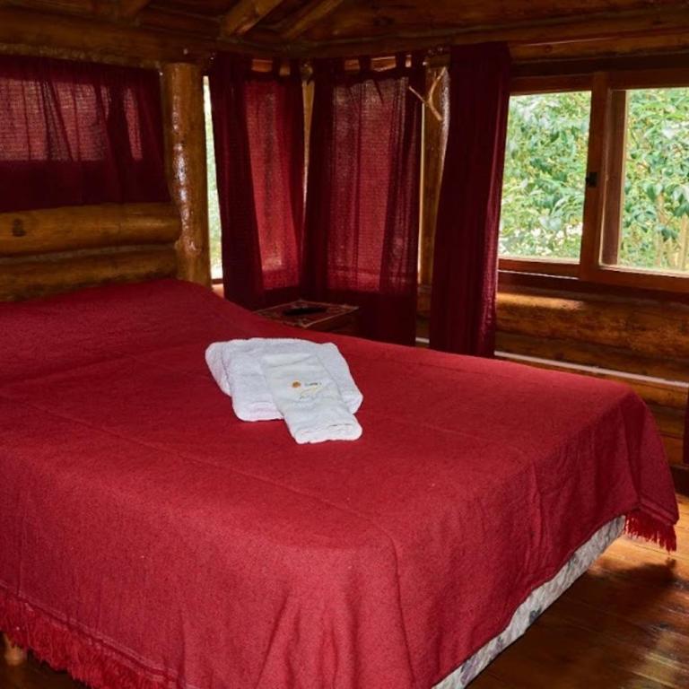 Cabañas Tehuel - Quadruple Room with Garden View - 6
