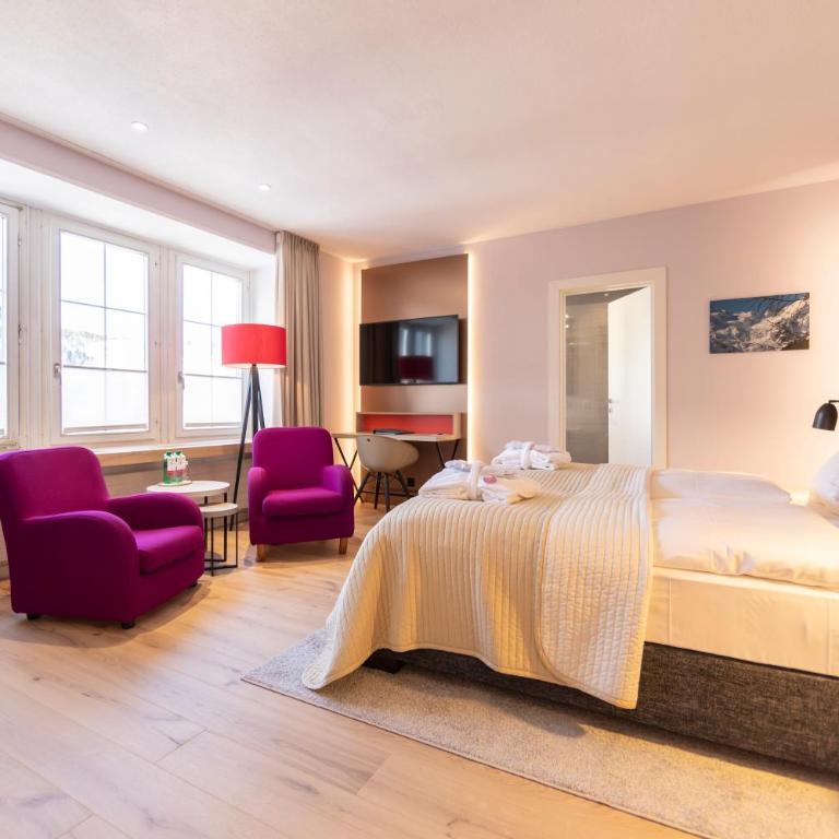 Hotel Rosatsch Stammhaus - Premium Doppelzimmer im Stammhaus - 12