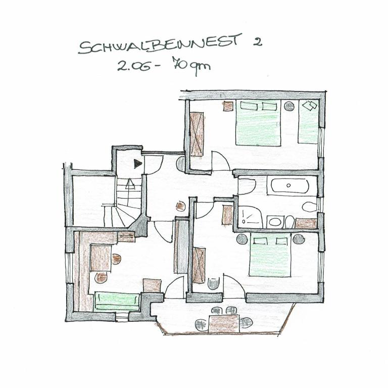 Landhaus Lina - freier Zugang zum Kalterer See - Appartamento con 2 Camere da Letto - 6
