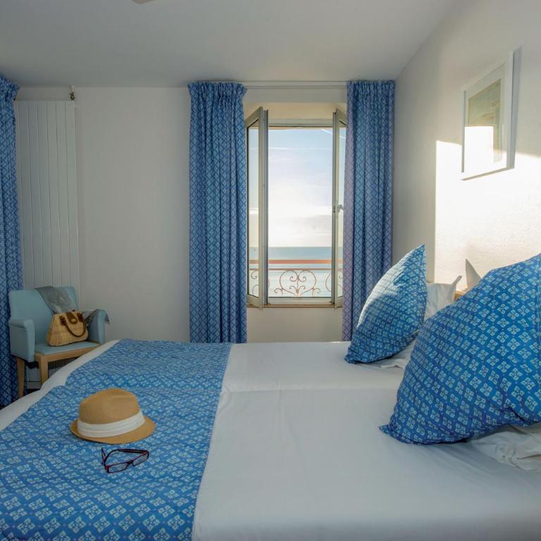 Hôtel Vacances Bleues Villa Caroline - Chambre Double - Côté Mer - 2